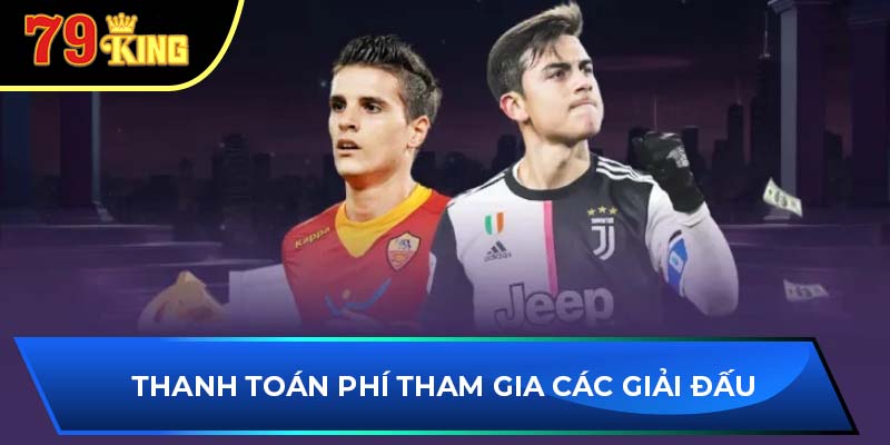 Thanh toán phí tham gia các giải đấu